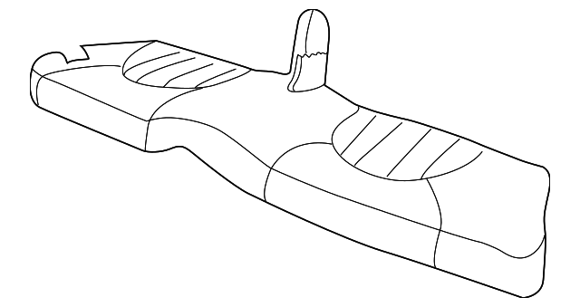 Cushion - Discontinued (Jaguar OEM) GJB5304BAAGDOEM