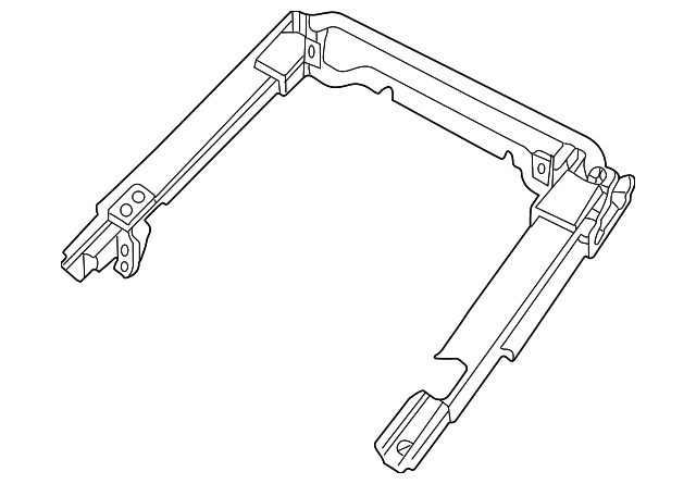 Slide-Seat - Discontinued (Jaguar OEM) GJD4803BAOEM