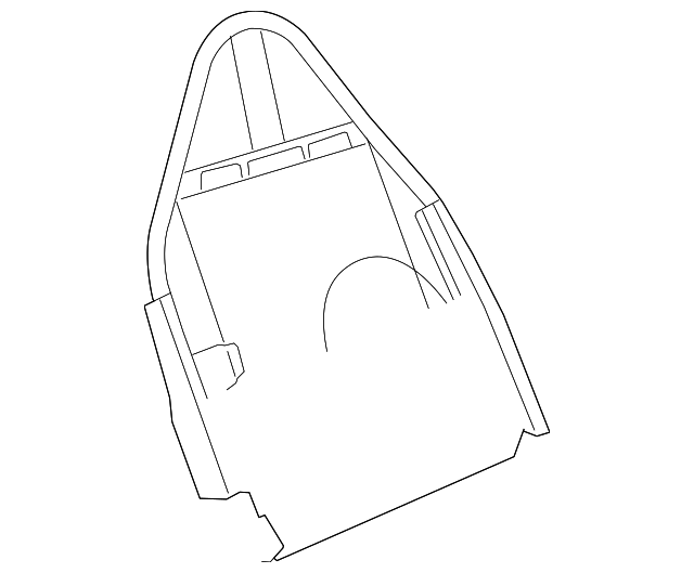 Frame-Squab (Jaguar OEM) GJE4231CAOEM