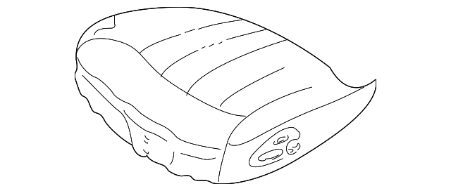 Cover-Cushion, Discontinued (Limited Supply) (Jaguar OEM) GNA4418DHNEDOEM