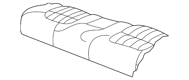 Cover-Cushion - Discontinued (Jaguar OEM) GNC5363BBNEDOEM