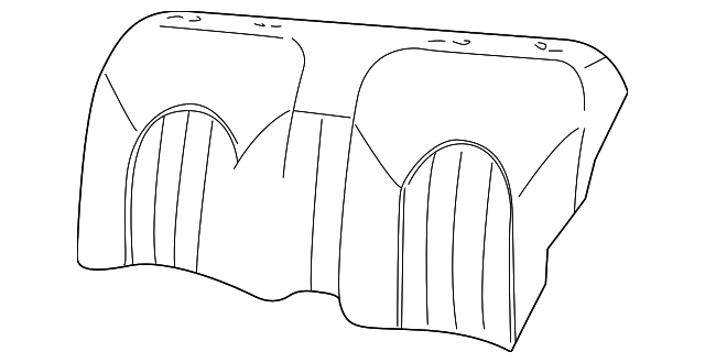 Cover-Squab - Discontinued (Jaguar OEM) GNC5582DBAADOEM