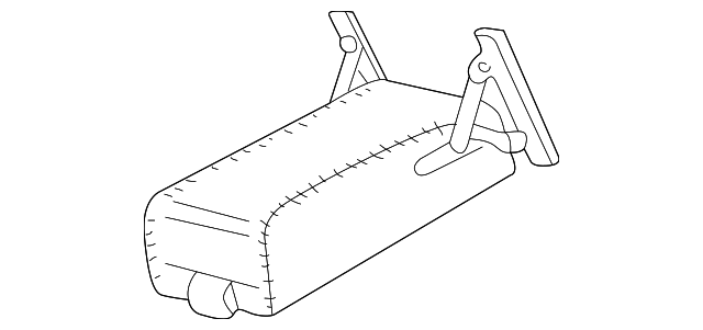 Armrest-Squab - Discontinued (Jaguar OEM) GNC5714BCNEDOEM