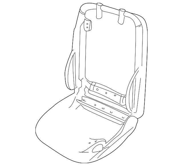 Frame-Seat - Discontinued (Jaguar OEM) GNF4204CAOEM