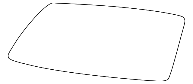 Glass-Backlight (Jaguar OEM) GXF9021CEOEM