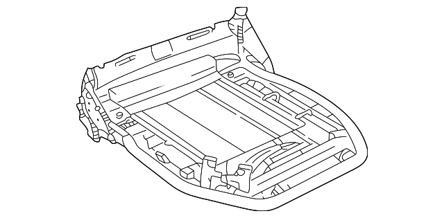 Frame-Cushion - Discontinued (Jaguar OEM) GXG4221AAOEM