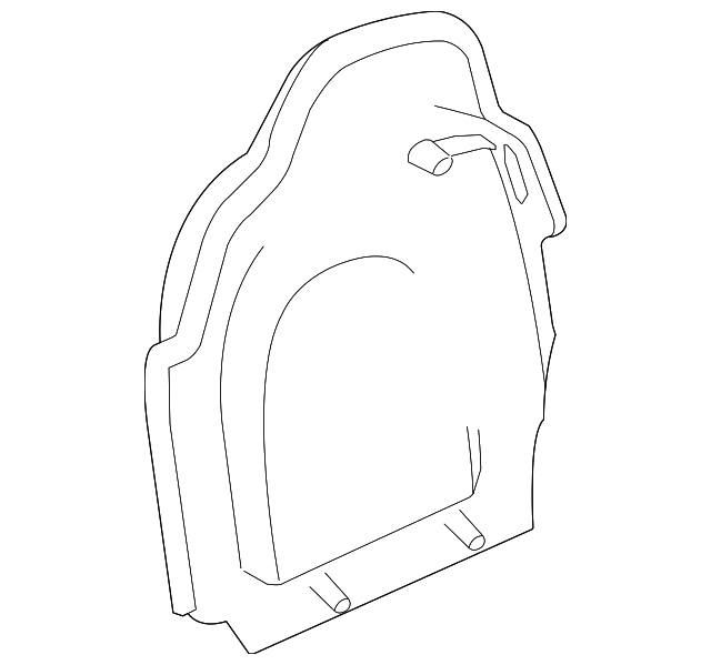 Backcover-Squab - Discontinued (Jaguar OEM) GXG4600AALEGOEM