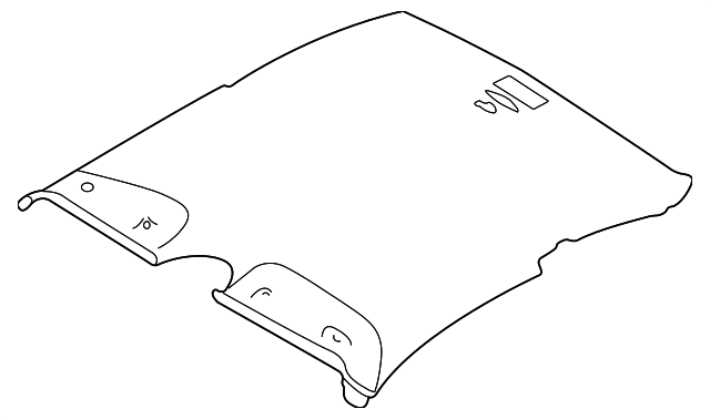 Headlining - Discontinued (Jaguar OEM) HJA1005ACAGDOEM