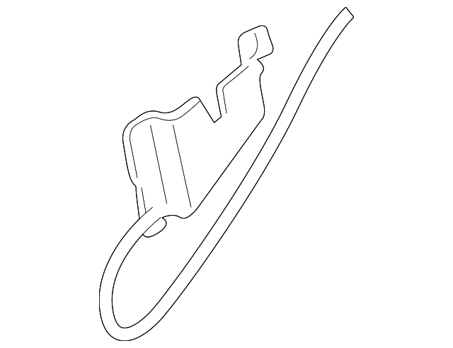 Plate-Latch Fixi (Jaguar OEM) HJA2407ACOEM