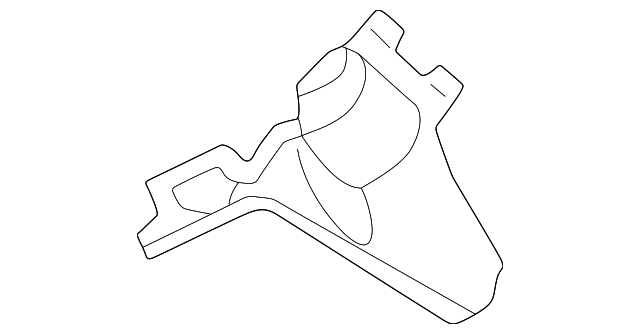 Deflector-Water (Jaguar OEM) HJA4492ABOEM