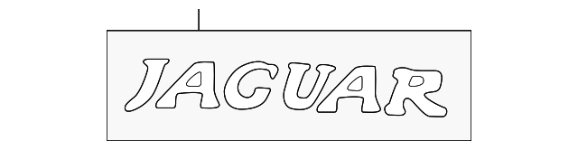 Badge-Trunk-Lid (Jaguar OEM) HJA5981AAOEM