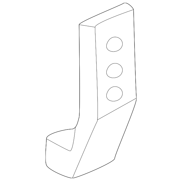 Strap-Bump Cvr S (Jaguar OEM) HJA6569AAOEM