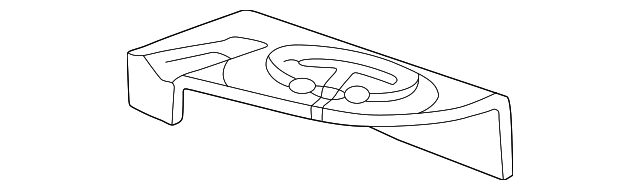 Escutcheon-Seatb (Jaguar OEM) HJA7106BBLHJOEM