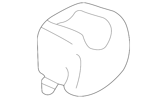 Knob-Seatbelt Ad HJA7140AAAGDOEM