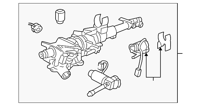 Column-Steering (Jaguar OEM) HJA9263AFOEM