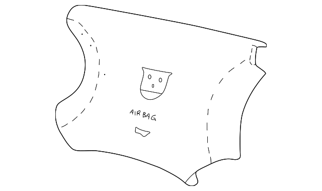 Module-Airbag, Discontinued (Limited Supply) (Jaguar OEM) HJB9180CBLEGOEM