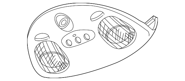 Console-Roof - Discontinued (Jaguar OEM) HJD2020AALFJOEM