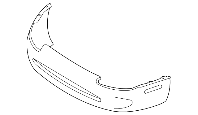 Cover-Bumper (Jaguar OEM) HJD6468AAXXXOEM