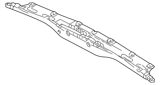 Plate-Hood Latch (Jaguar OEM) HJE8226ABOEM