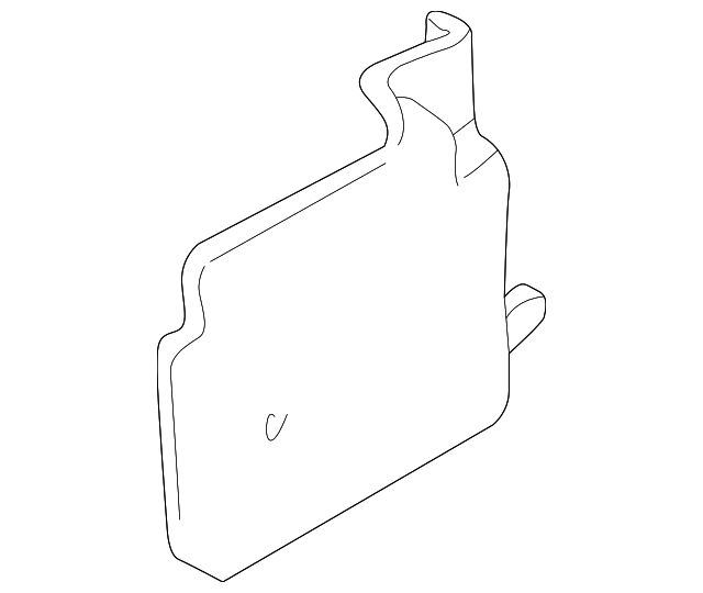 Finisher-A Post, Discontinued (Limited Supply) (Jaguar OEM) HNC1381BBSDZOEM