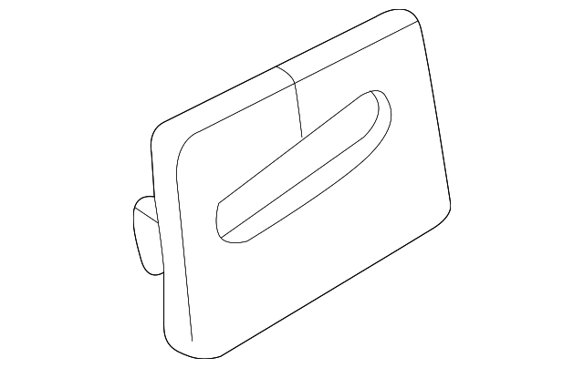 Bezel-B/C Post - Discontinued (Jaguar OEM) HNC1453ACSDZOEM