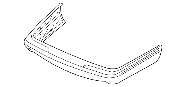 Cover-Bumper (Jaguar OEM) HNF6586AAXXXOEM