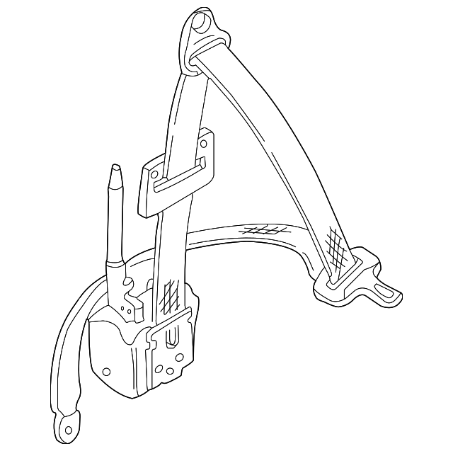 Seatbelt HNF7010AALEGOEM
