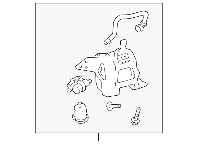 Canister-Carbon (Jaguar OEM) J9C1189OEM