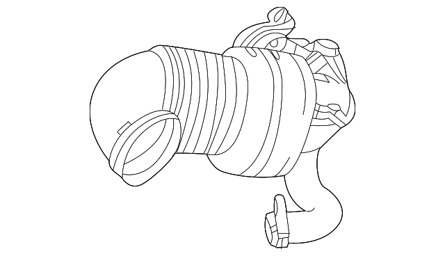 Tube-Air Intake (Jaguar OEM) (Jaguar OEM) J9C2465OEM
