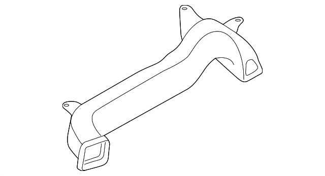 Duct-Air (Jaguar OEM) J9C2574OEM