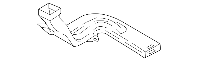 Duct-Air Distrib (Jaguar OEM) J9C2694OEM