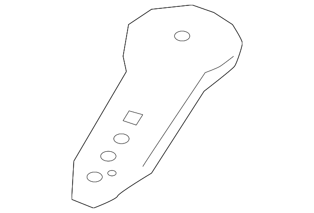 Plate (Jaguar OEM) J9C2710OEM