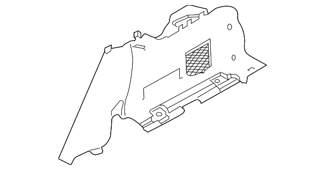 Trim Component (Jaguar OEM) J9C2802PVJOEM