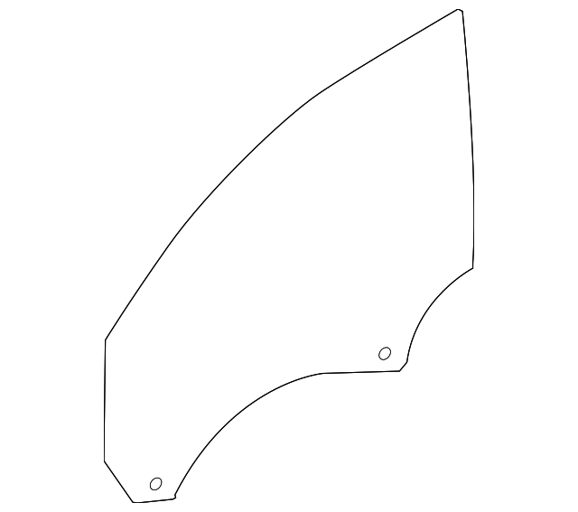 Glass-Door (Jaguar OEM) J9C2845OEM