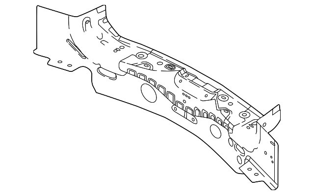 Panel-Rear (Jaguar OEM) J9C2886OEM