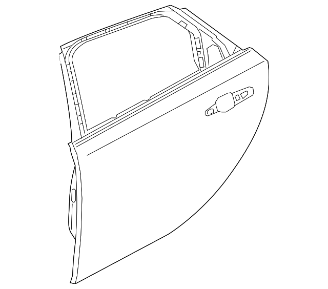 Panel-Door (Jaguar OEM) (Jaguar OEM) J9C2947OEM
