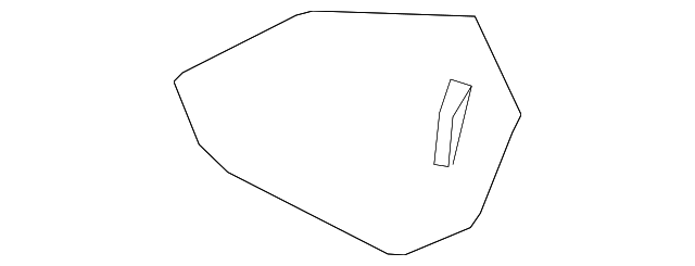 Cover-Mirror (Jaguar OEM) J9C3057OEM