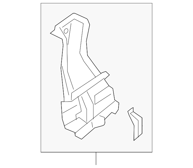 Reinforcement (Jaguar OEM) J9C3134OEM