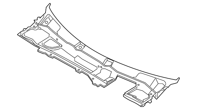 Finisher-Windscr (Jaguar OEM) J9C3166OEM