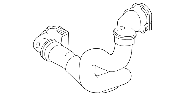 Hose-Oil Cooler (Jaguar OEM) J9C4888OEM