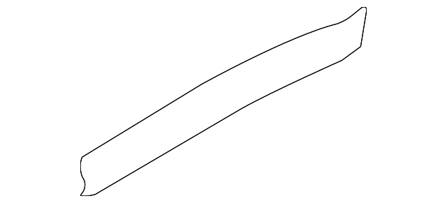 Moulding-Side (Jaguar OEM) J9C5049OEM