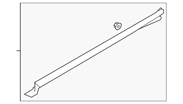 Moulding-Body Si (Jaguar OEM) (Jaguar OEM) J9C5541OEM