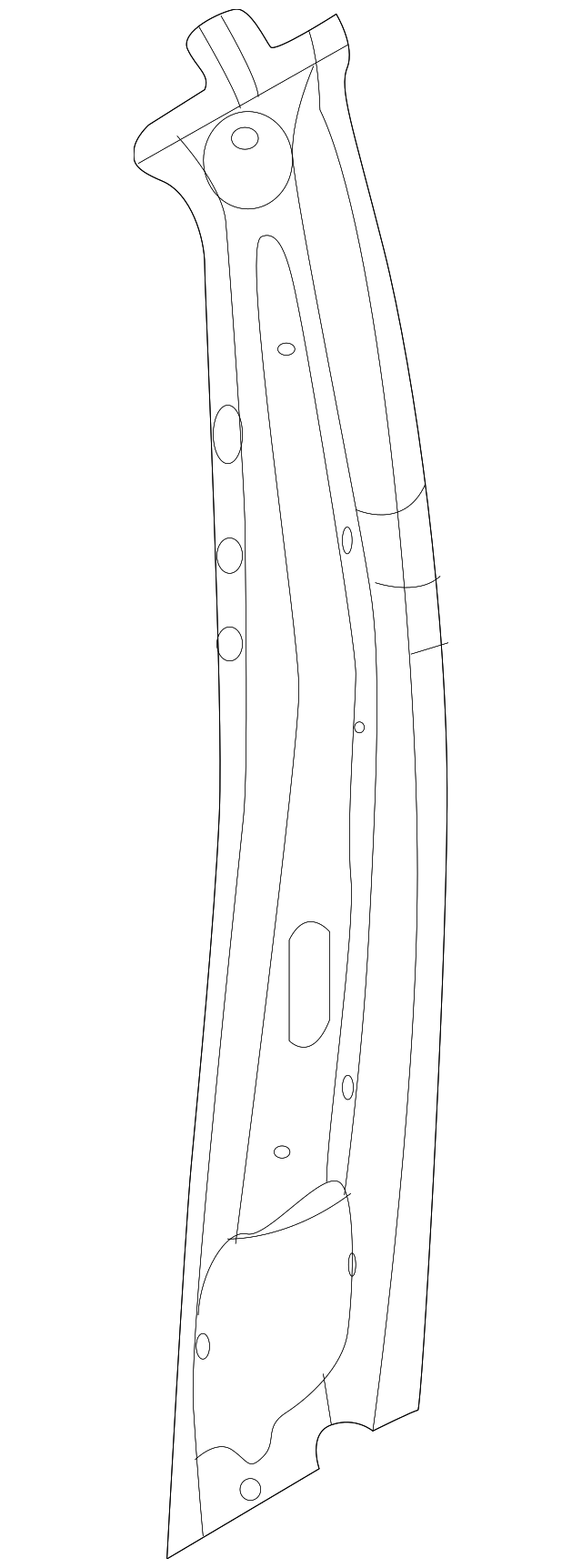 Panel-B-Post J9C6011OEM