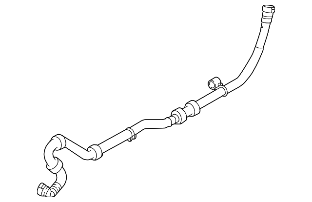 Hose (Jaguar OEM) J9C6043OEM