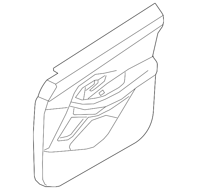 Casing-Door (Jaguar OEM) J9C6734OEM