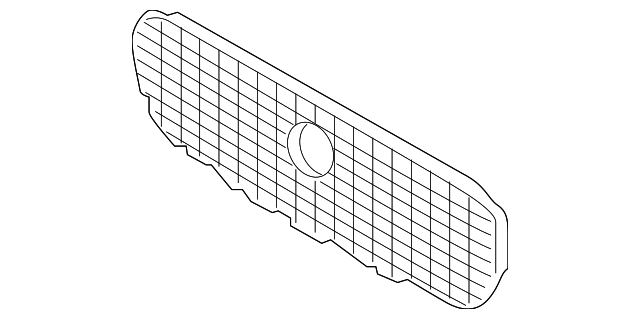 Grille-Radiator (Jaguar OEM) J9C7249OEM
