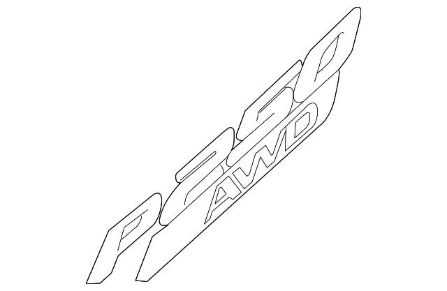 Badge (Jaguar OEM) J9C7303OEM