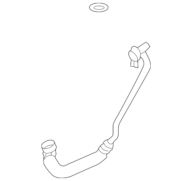 Pipe-Coolant (Jaguar OEM) J9C7333OEM
