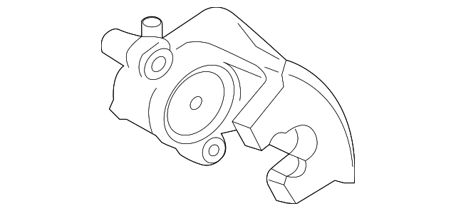 Housing-Caliper (Jaguar OEM) J9C7638OEM