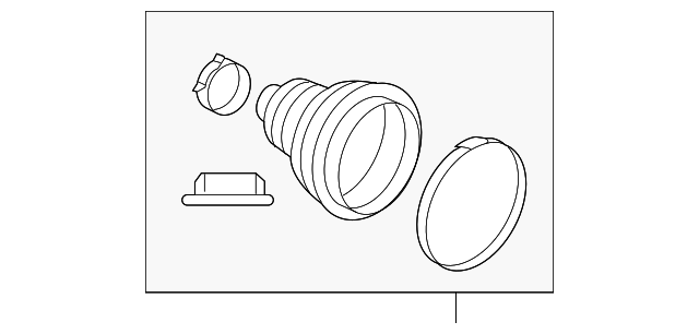 Boot-Rubber (Jaguar OEM) J9C7758OEM